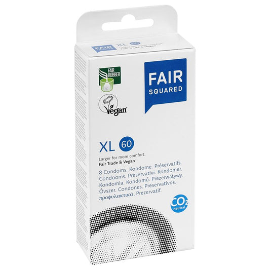 Fairtrade Condoms Extra Large, 8 pcs