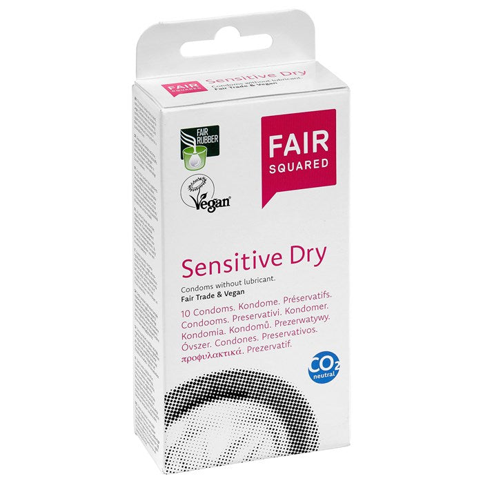 Fairtrade Condoms Sensitive Dry, 10 pcs