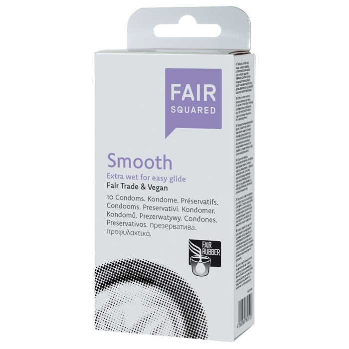 Fairtrade Condoms Smooth, 10 pcs