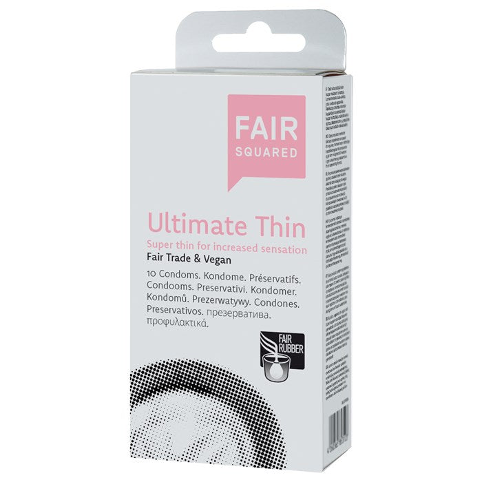 Fairtrade Condoms Ultimate Thin, 10 pcs