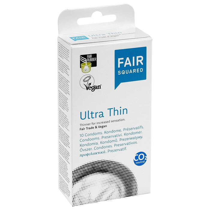 Fairtrade Condoms Ultra Thin, 10 pcs