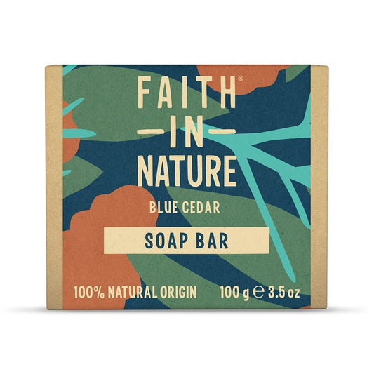 Blue Cedar Soap Bar, 100 g