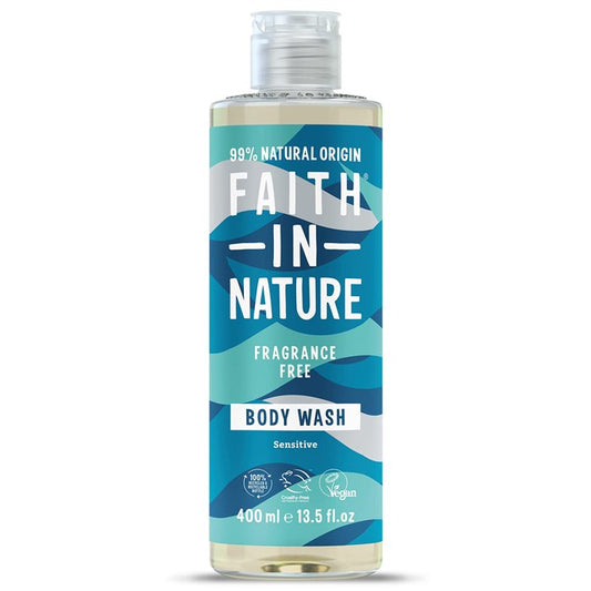 Fragrance Free Body Wash, 400 ml