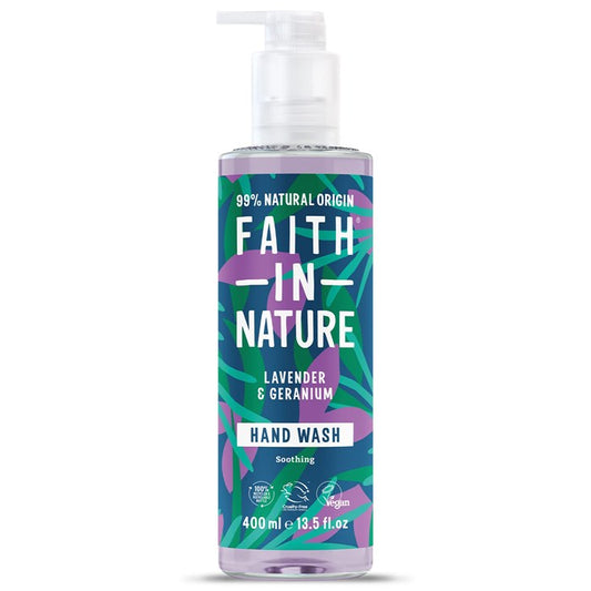 Lavender & Geranium Hand Wash, 400 ml