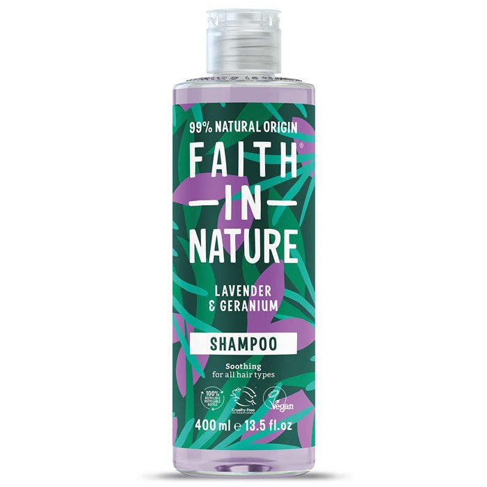 Lavender & Geranium Shampoo, 400 ml