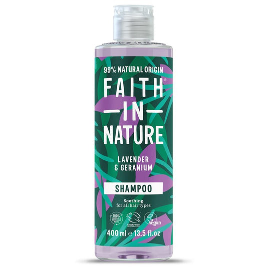 Lavender & Geranium Shampoo, 400 ml