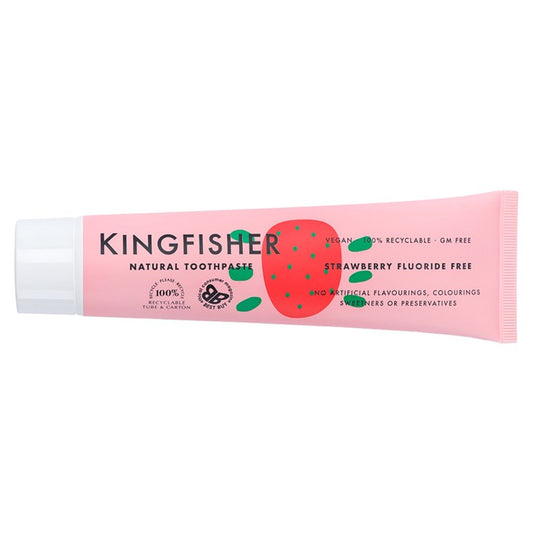 Natural Fluoride-free Children's Toothpaste Strawberry, 100 ml