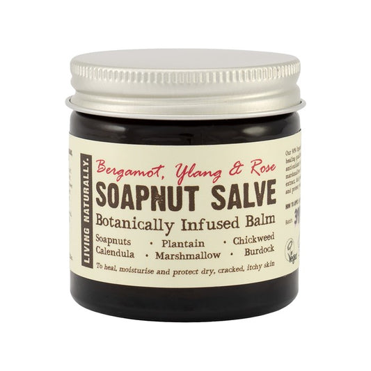 Bergamot, Ylang & Rose Soapnut Salve, 60 g