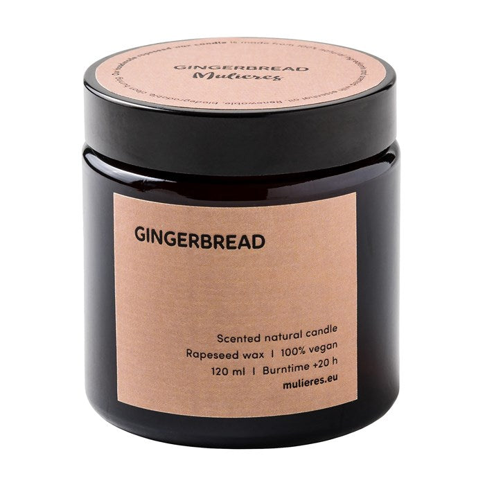 Natural Scented Candle Gingerbread, 120 ml