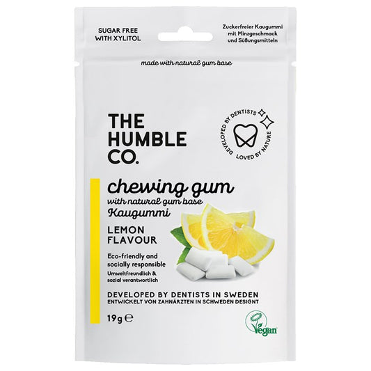 Natural Chewing Gum Lemon, 19 g